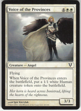 Voice of the Provinces #40/244 Non-Foil