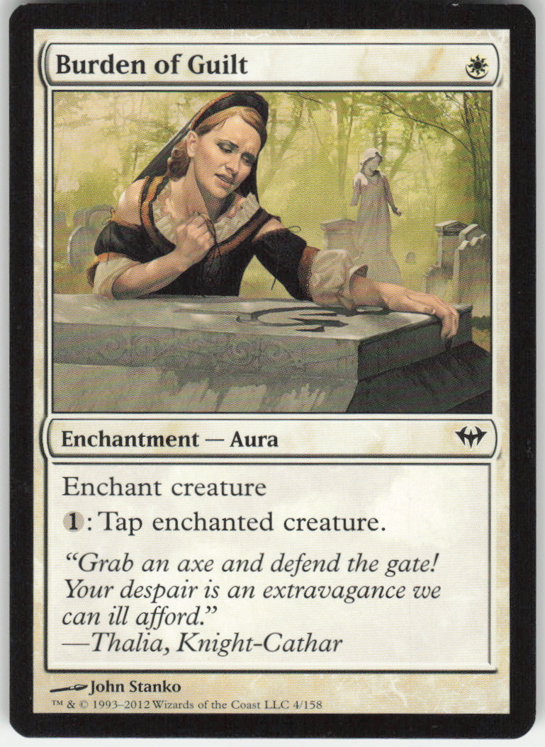 Burden of Guilt #4/158 Non-Foil