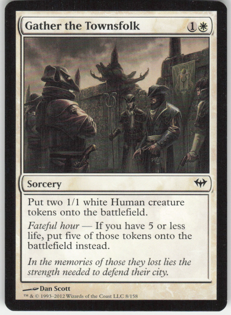 Gather the Townsfolk #8/158 Non-Foil