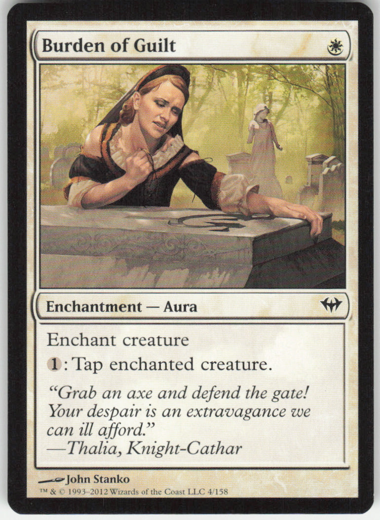 Burden of Guilt #4/158 Non-Foil