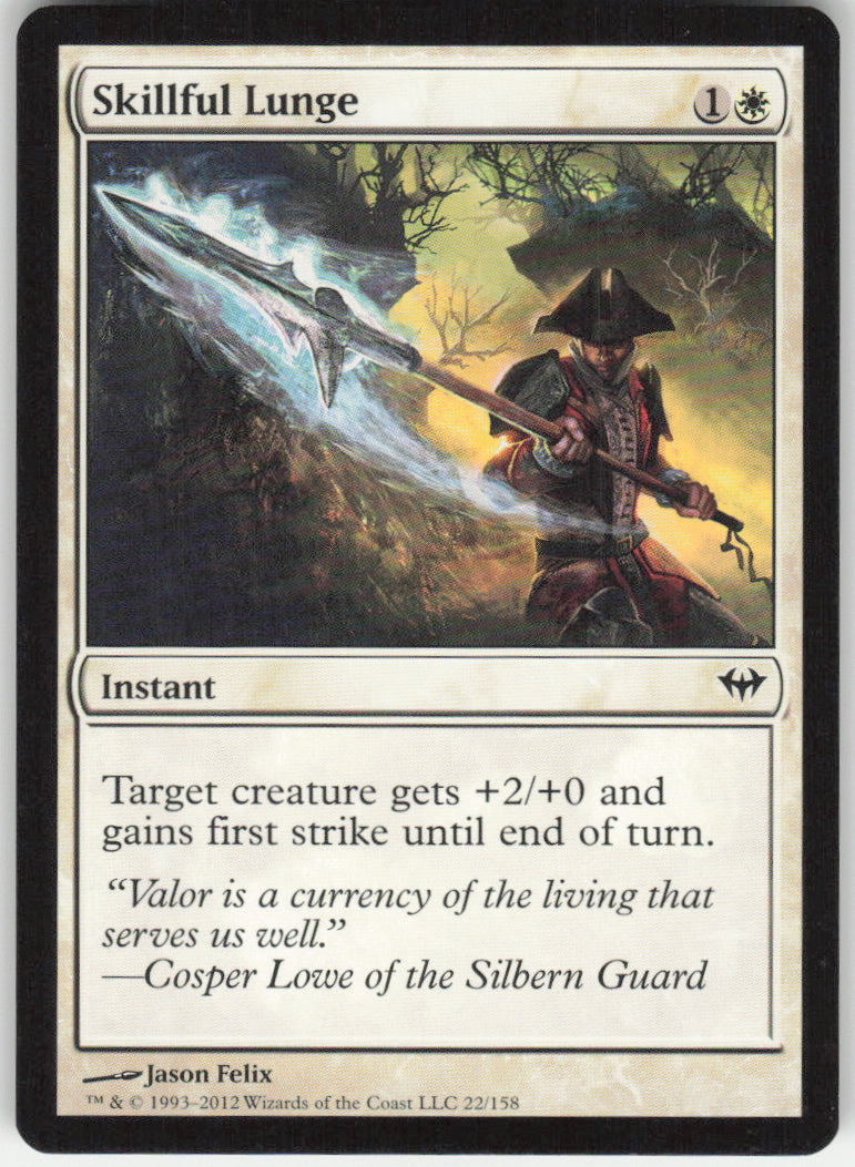 Skillful Lunge #22/158 Non-Foil