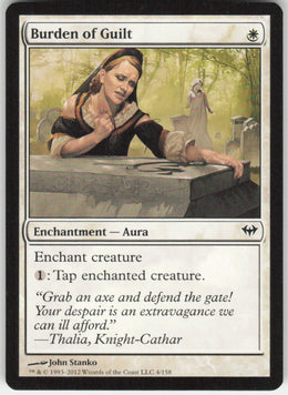 Burden of Guilt #4/158 Non-Foil
