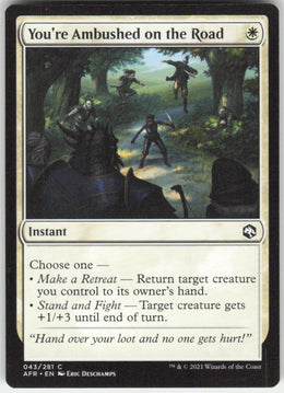 You're Ambushed on the Road #43/281 Non-Foil