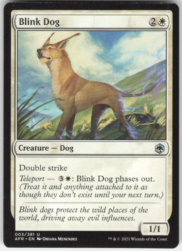 Blink Dog #3/281 Non-Foil