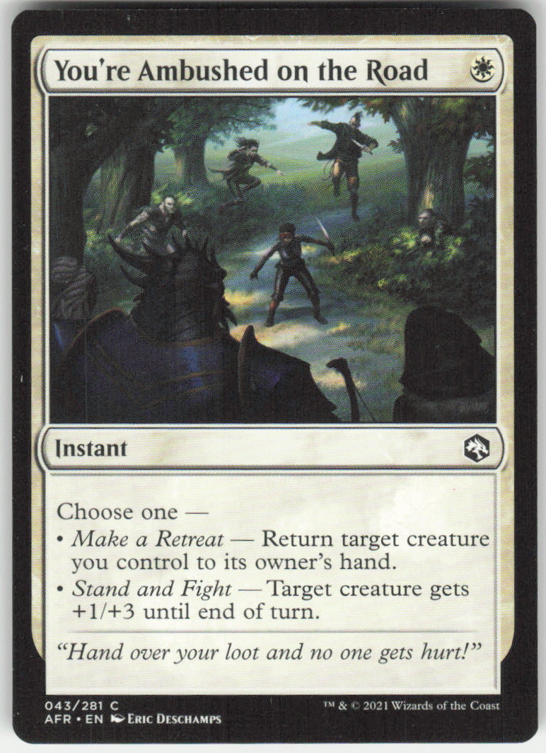 You're Ambushed on the Road #43/281 Non-Foil