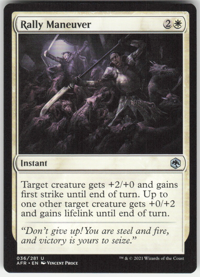 Rally Maneuver #36/281 Non-Foil