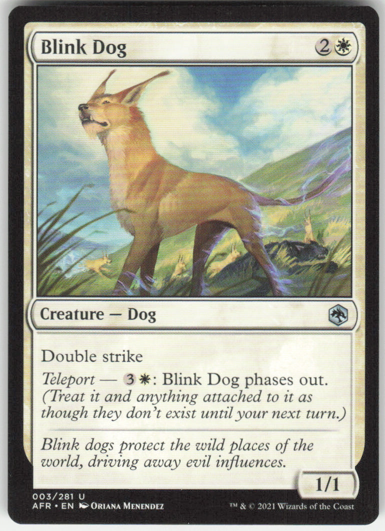 Blink Dog #3/281 Non-Foil