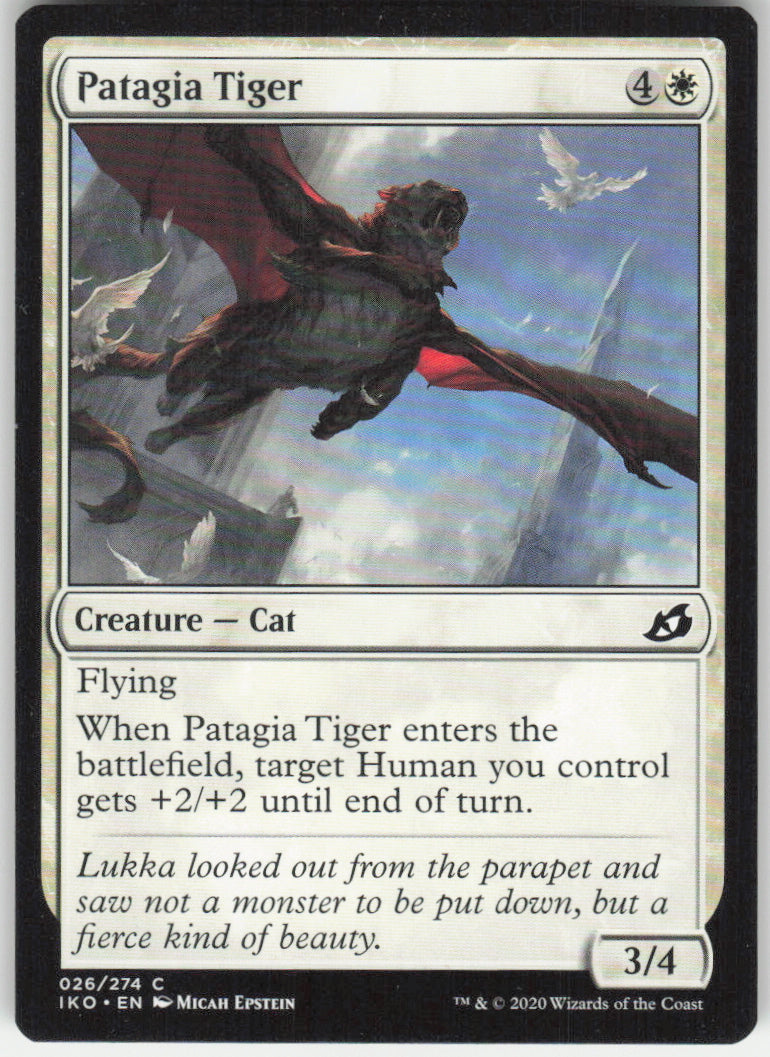 Patagia Tiger #26/274 Non-Foil