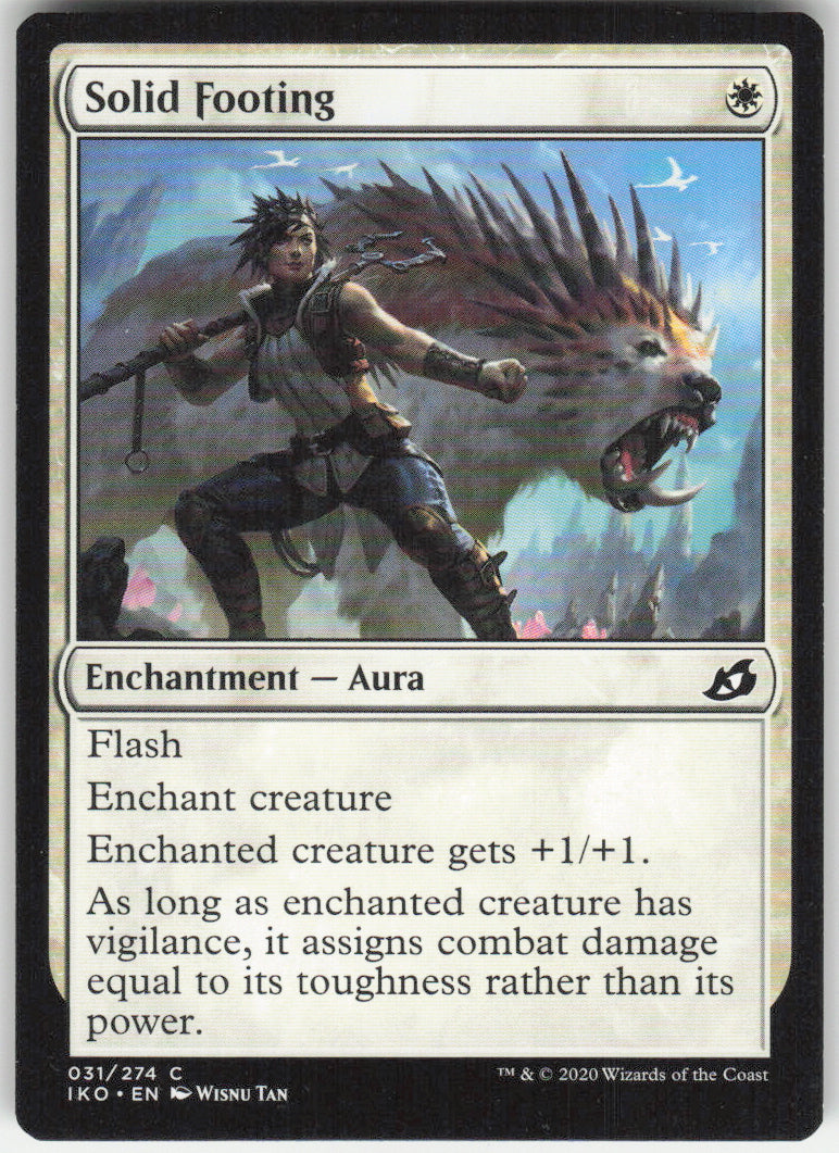 Solid Footing #31/274 Non-Foil