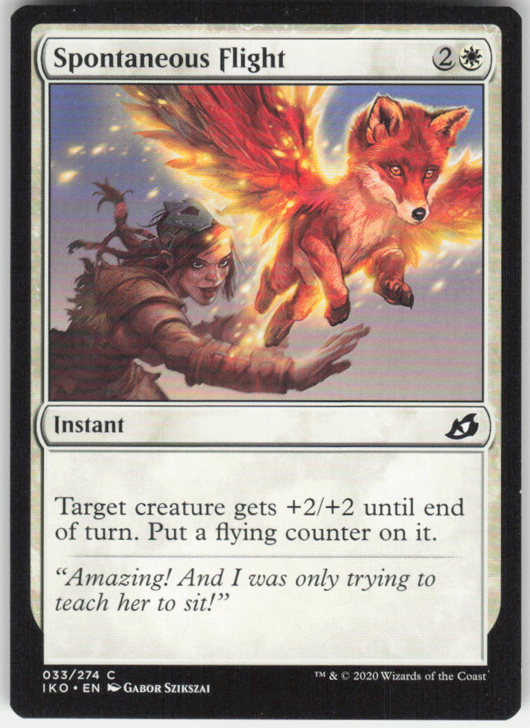 Spontaneous Flight #33/274 Non-Foil