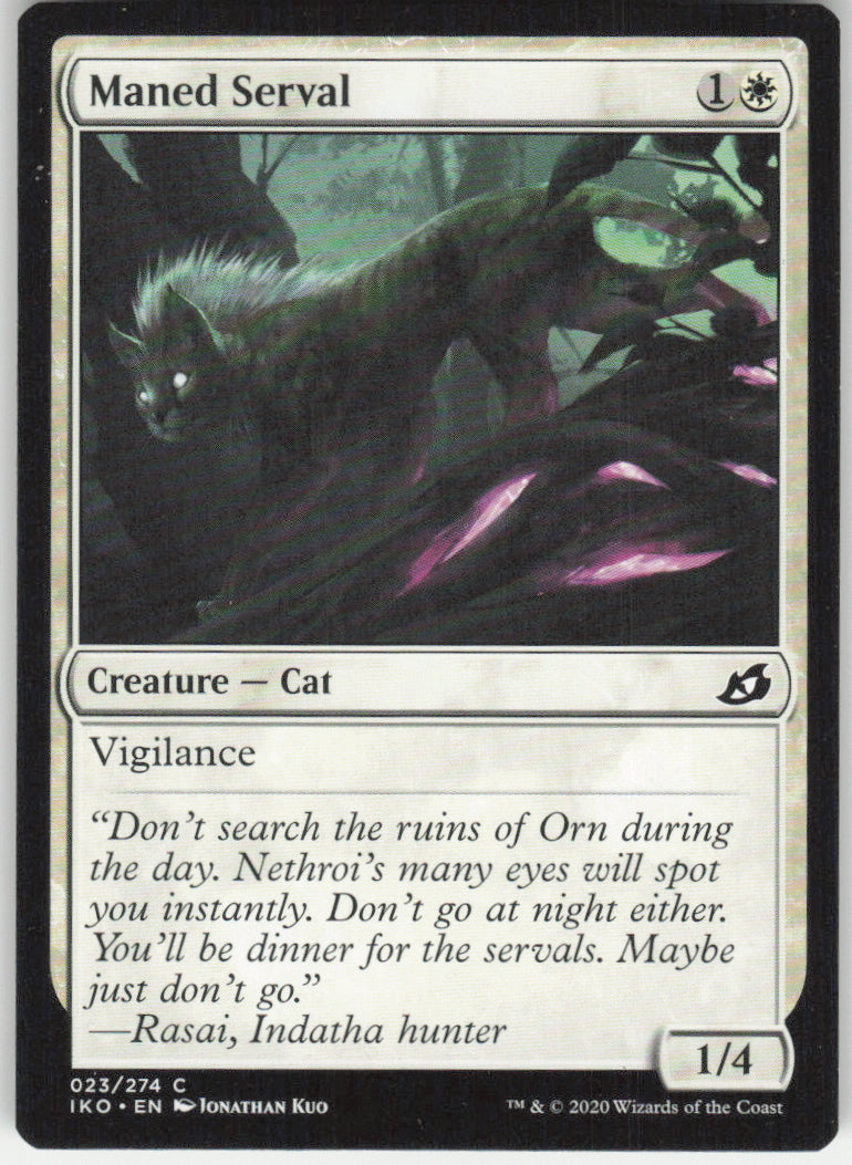 Maned Serval #23/274 Non-Foil