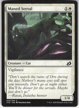 Maned Serval #23/274 Non-Foil