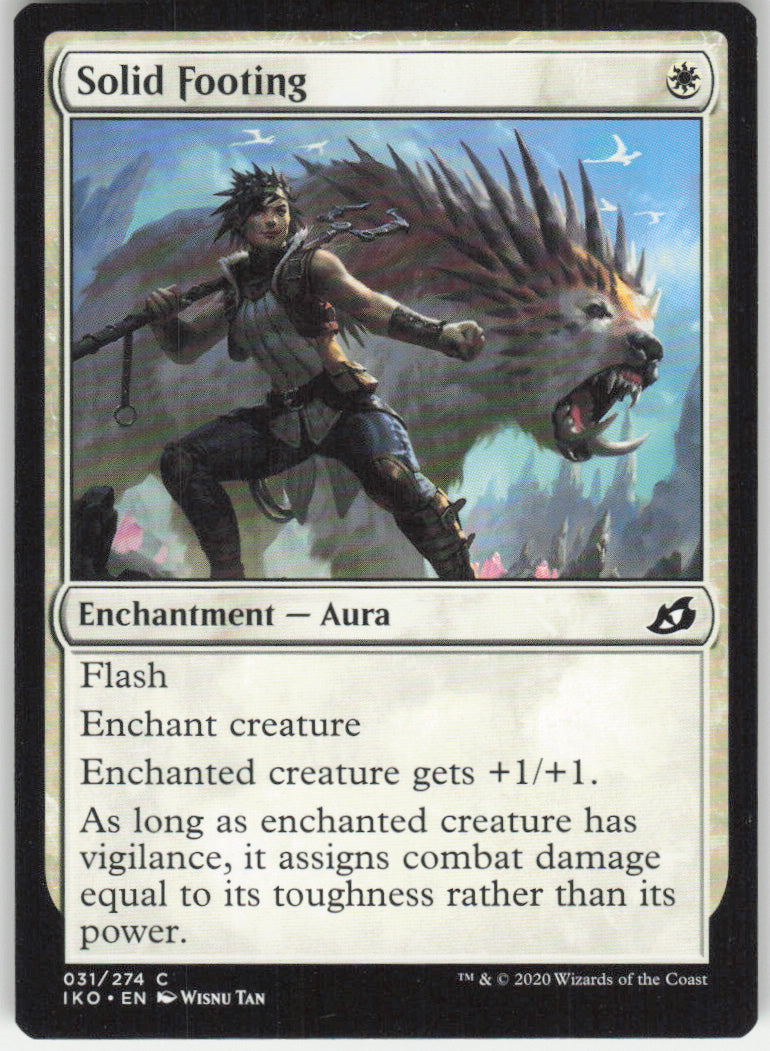 Solid Footing #31/274 Non-Foil