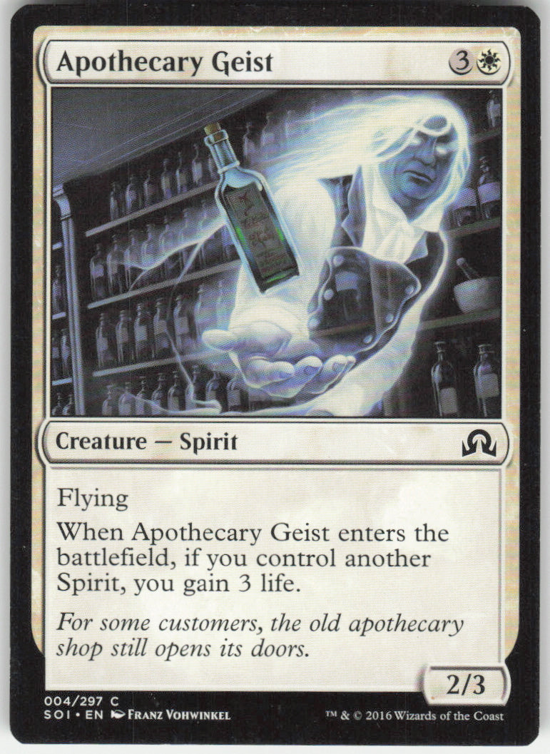 Apothecary Geist #4/297 Non-Foil