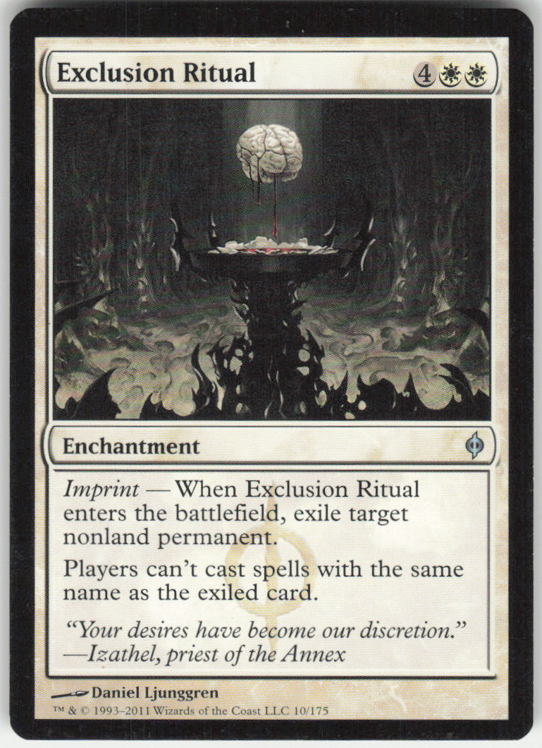 Exclusion Ritual #10/175 Non-Foil