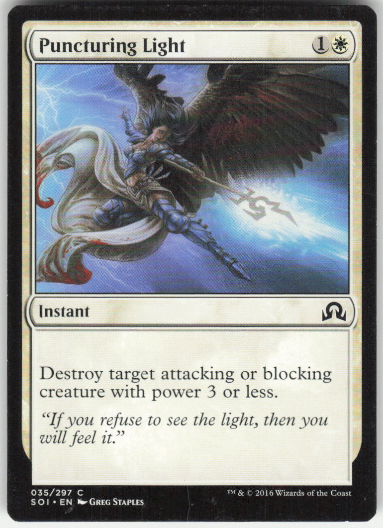 Puncturing Light #35/297 Non-Foil