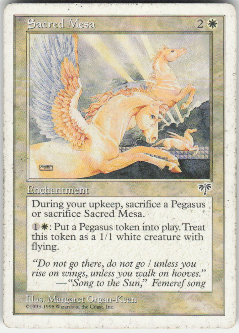 Sacred Mesa #37 Non-Foil