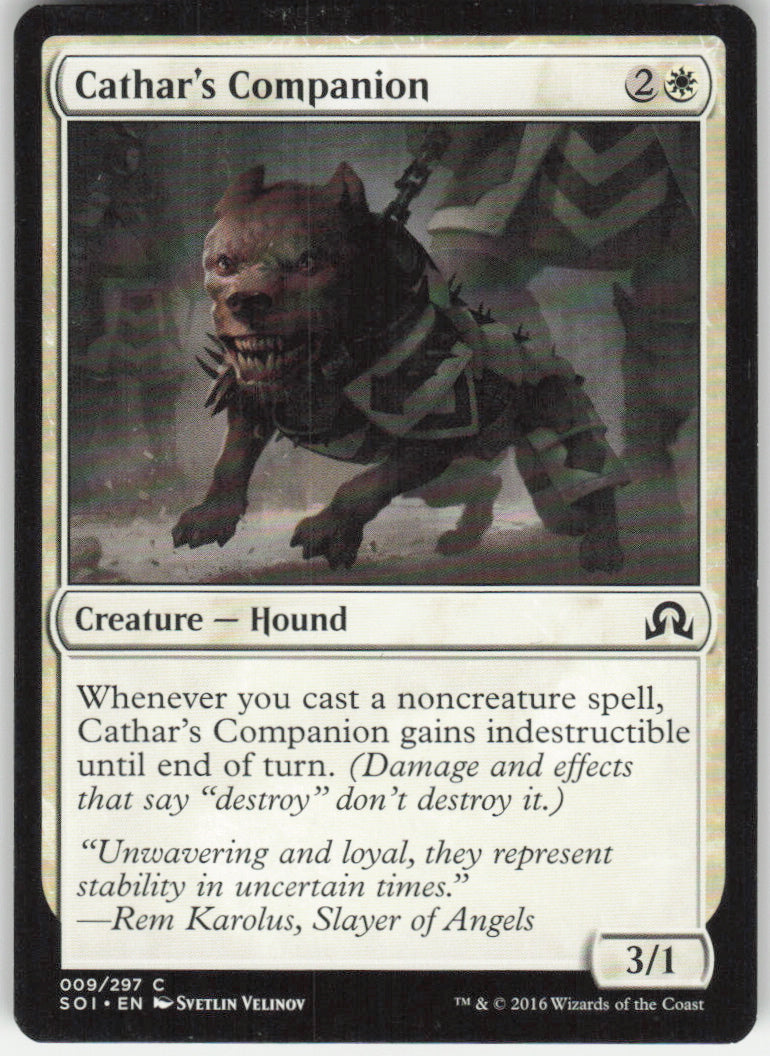 Cathar's Companion #9/297 Non-Foil