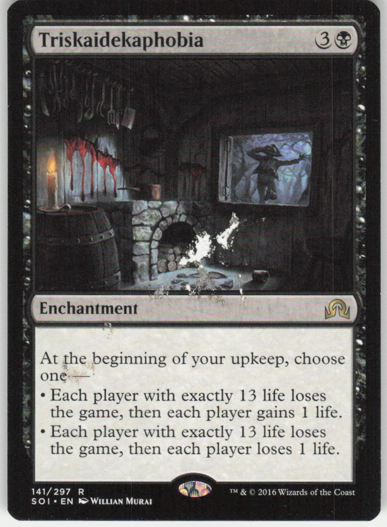 Triskaidekaphobia #141/297 Non-Foil