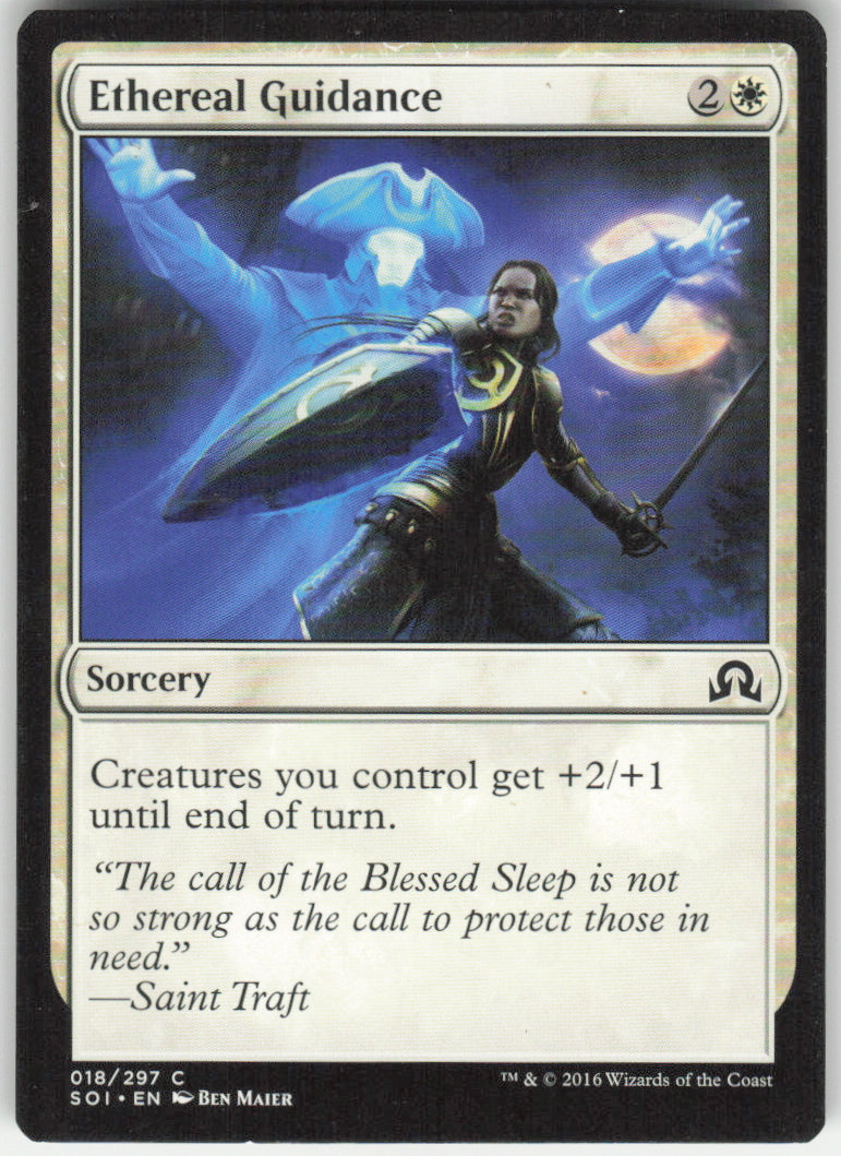 Ethereal Guidance #18/297 Non-Foil
