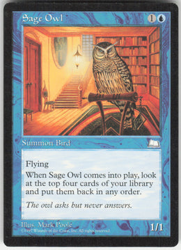 Sage Owl #52 Non-Foil