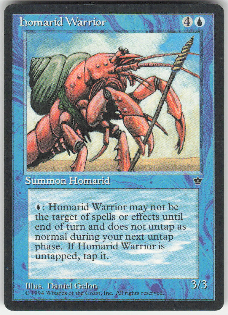 Homarid Warrior #22c Non-Foil