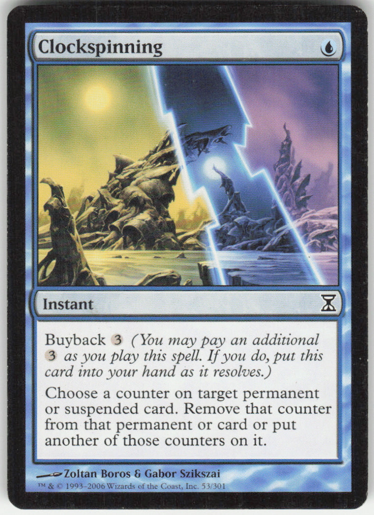 Clockspinning #53/301 Non-Foil