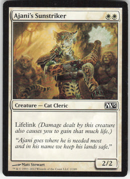 Ajani's Sunstriker #2/249 Non-Foil