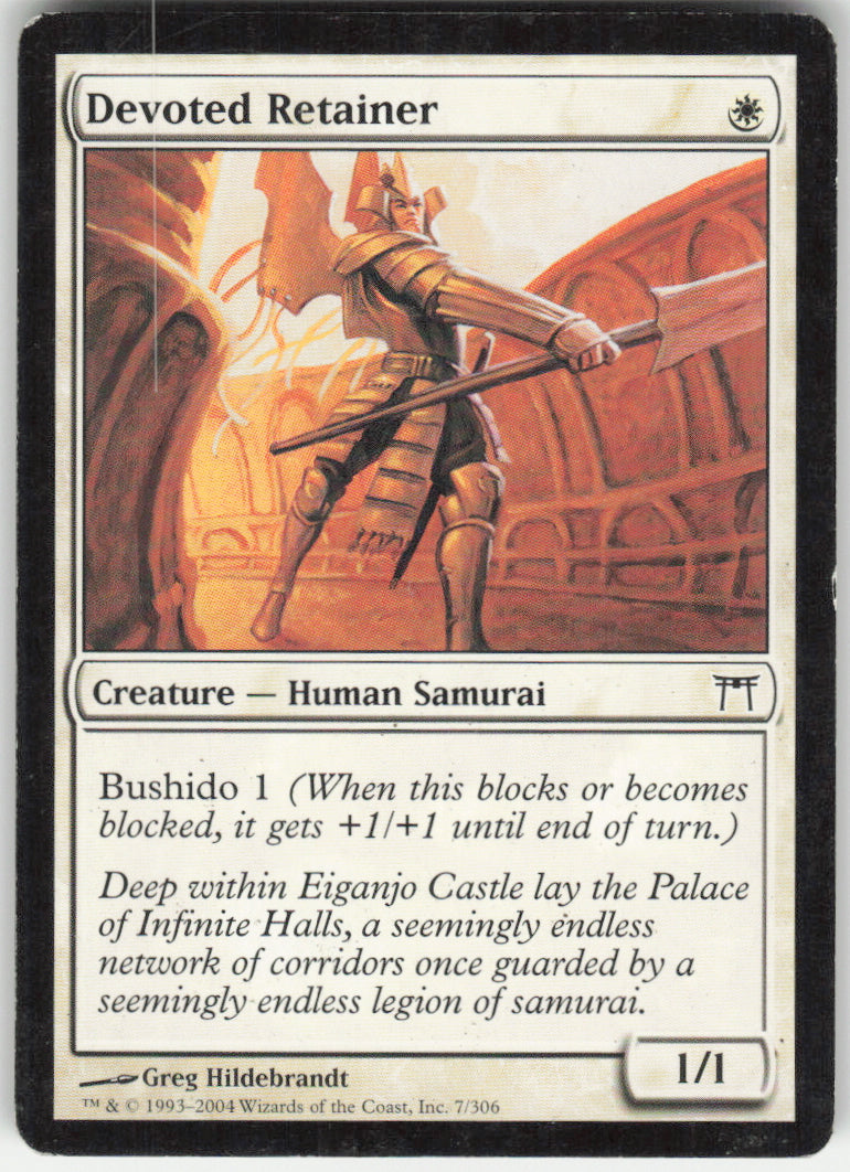 Devoted Retainer #7/306 Non-Foil