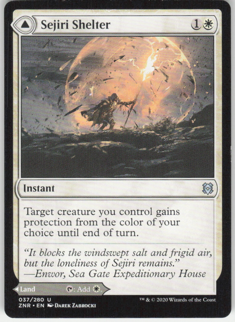 Sejiri Shelter // Sejiri Glacier #37/280 Non-Foil