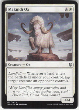 Makindi Ox #25/280 Non-Foil