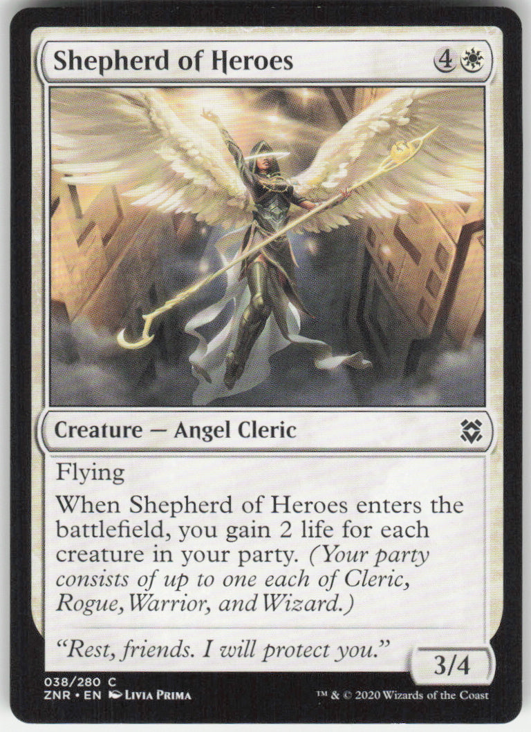 Shepherd of Heroes #38/280 Non-Foil