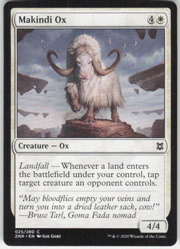Makindi Ox #25/280 Non-Foil