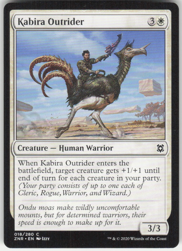 Kabira Outrider #18/280 Non-Foil