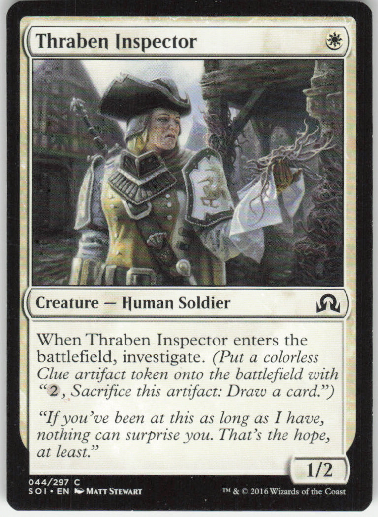Thraben Inspector #44/297 Non-Foil