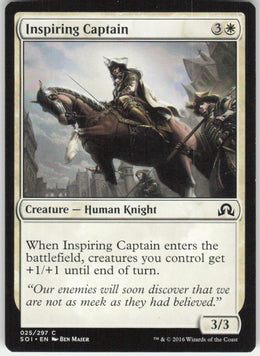 Inspiring Captain #25/297 Non-Foil