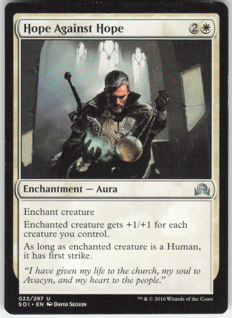 Hope Against Hope #22/297 Non-Foil