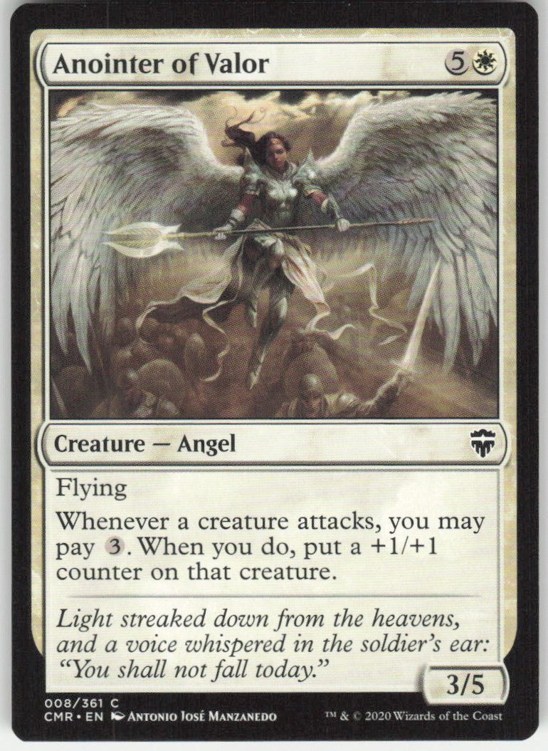 Anointer of Valor #8/361 Non-Foil