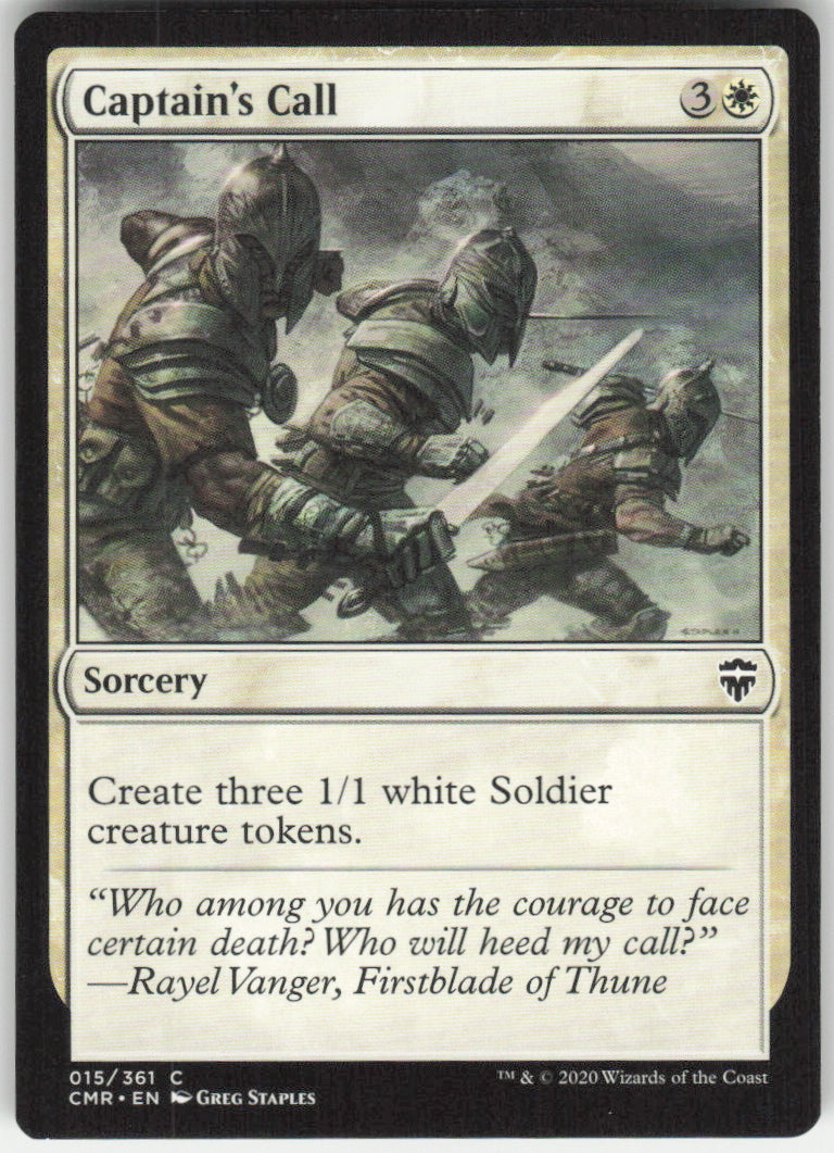 Captain's Call #15/361 Non-Foil