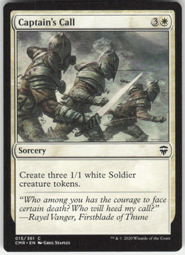 Captain's Call #15/361 Non-Foil