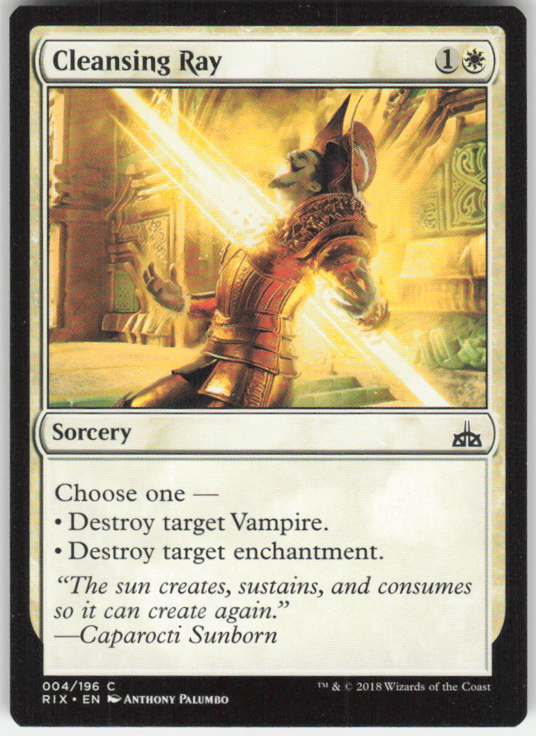 Cleansing Ray #4/196 Non-Foil