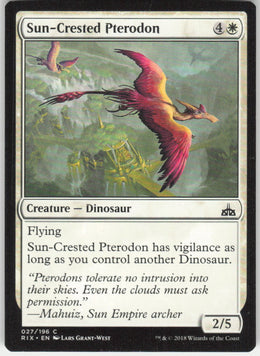 Sun-Crested Pterodon #27/196 Non-Foil