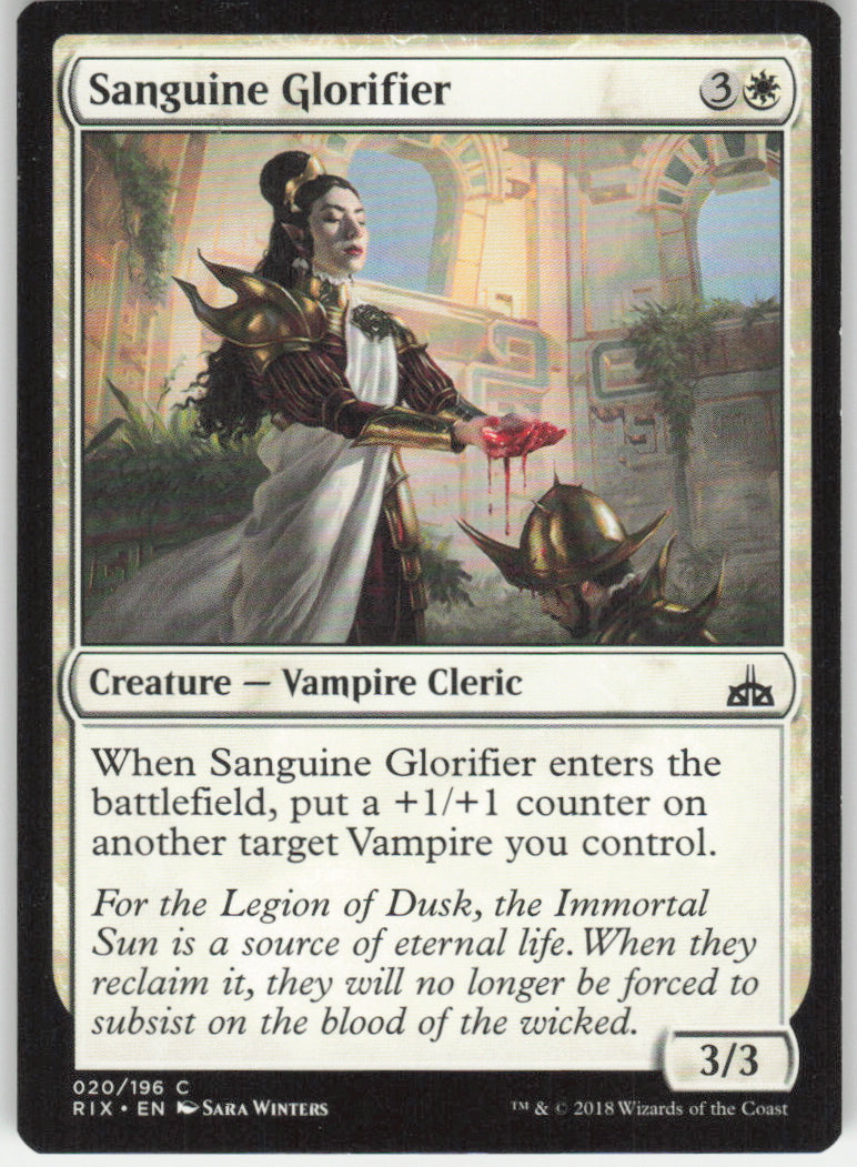 Sanguine Glorifier #20/196 Non-Foil