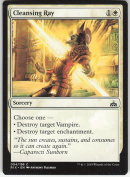 Cleansing Ray #4/196 Non-Foil