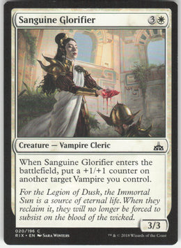Sanguine Glorifier #20/196 Non-Foil