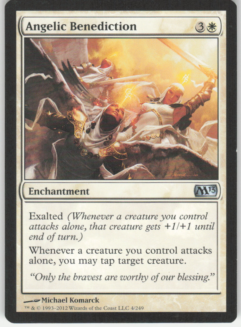 Angelic Benediction #4/249 Non-Foil