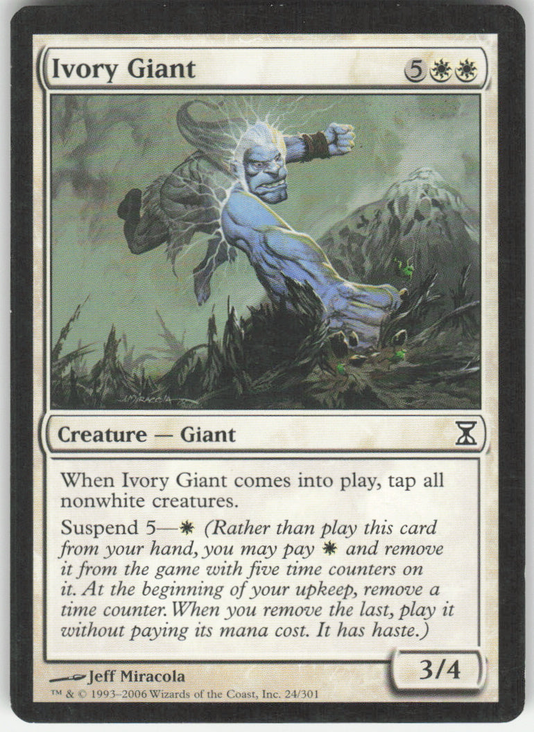 Ivory Giant #24/301 Non-Foil