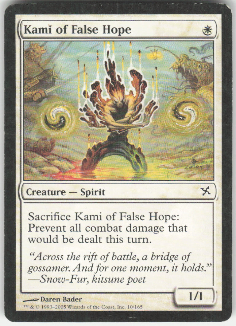 Kami of False Hope #10/165 Non-Foil