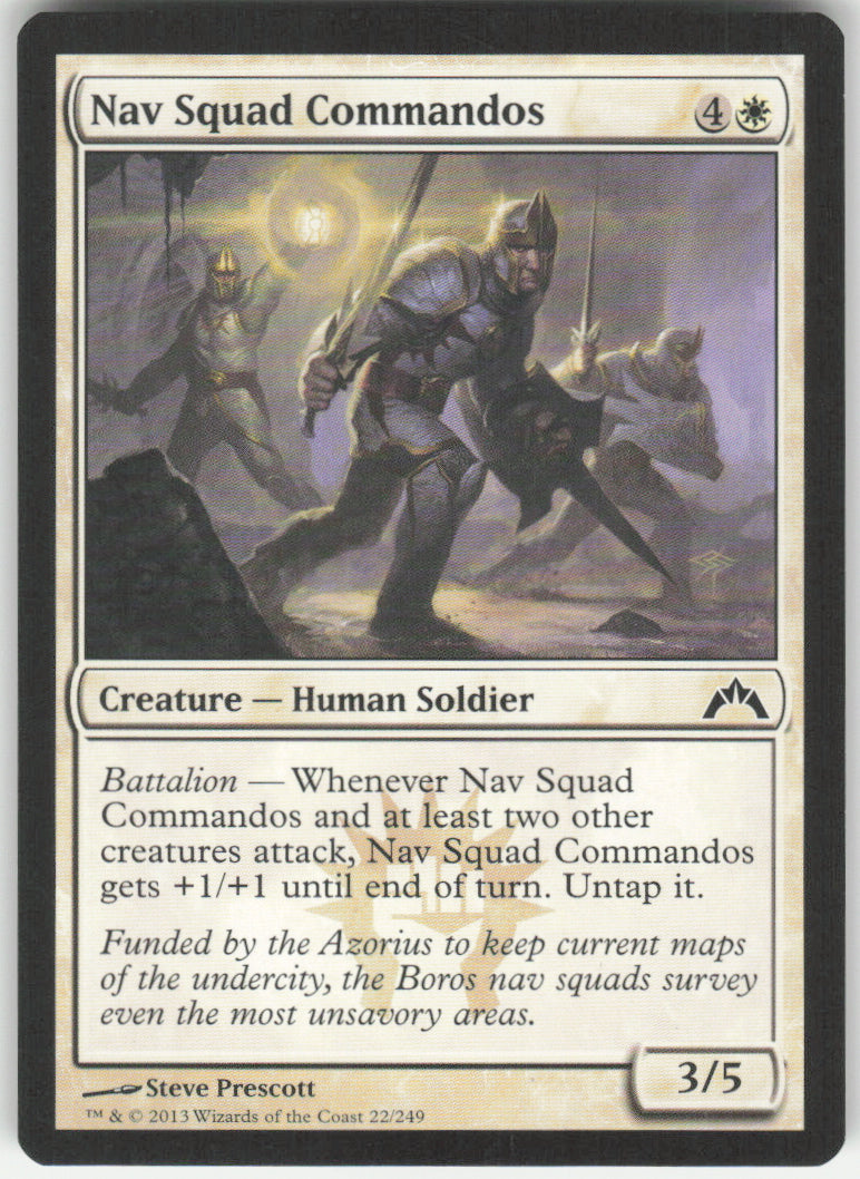 Nav Squad Commandos #22/249 Non-Foil