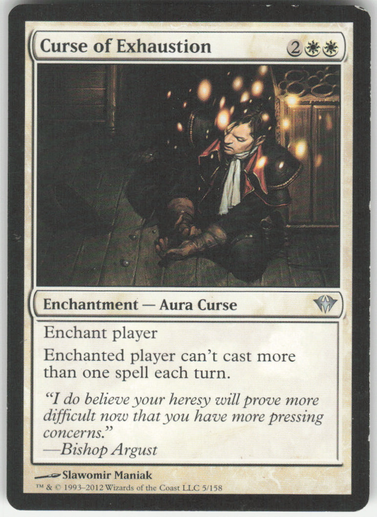 Curse of Exhaustion #5/158 Non-Foil
